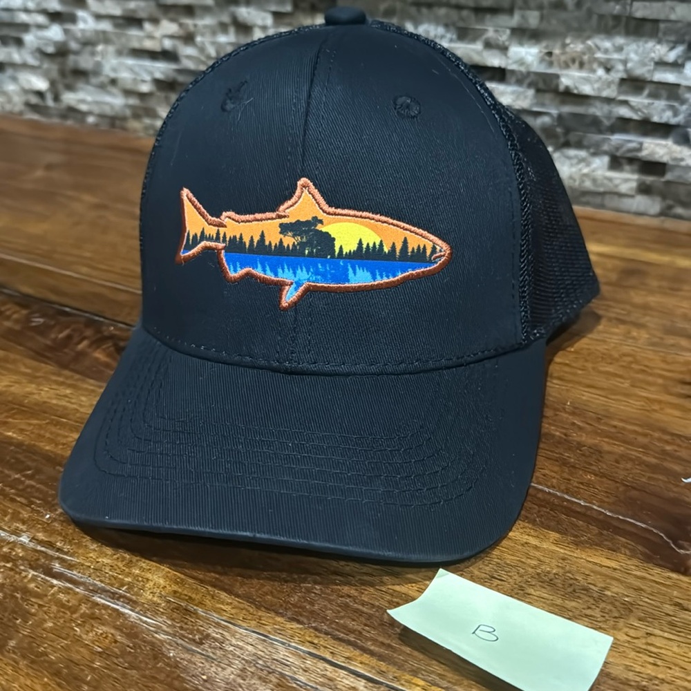 Sunset Trout Men’s SnapBack (B)